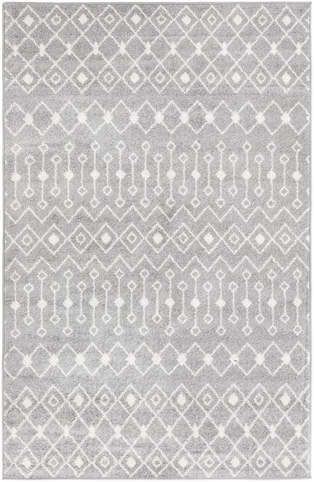Detail image of 5' 3 x 8' Moroccan Trellis Rug