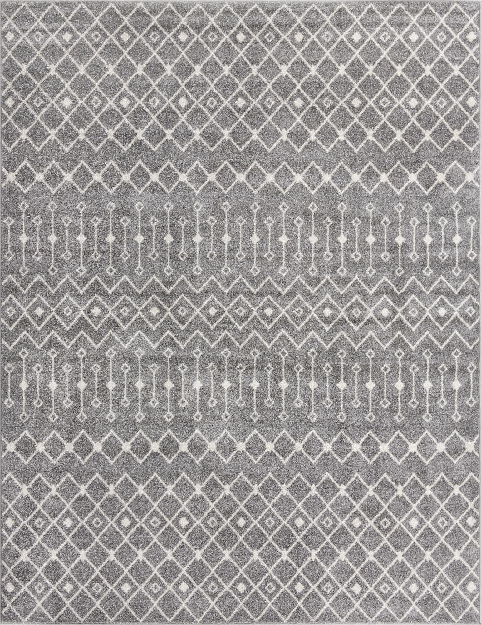 Primary image 10' x 13' Moroccan Trellis Rug