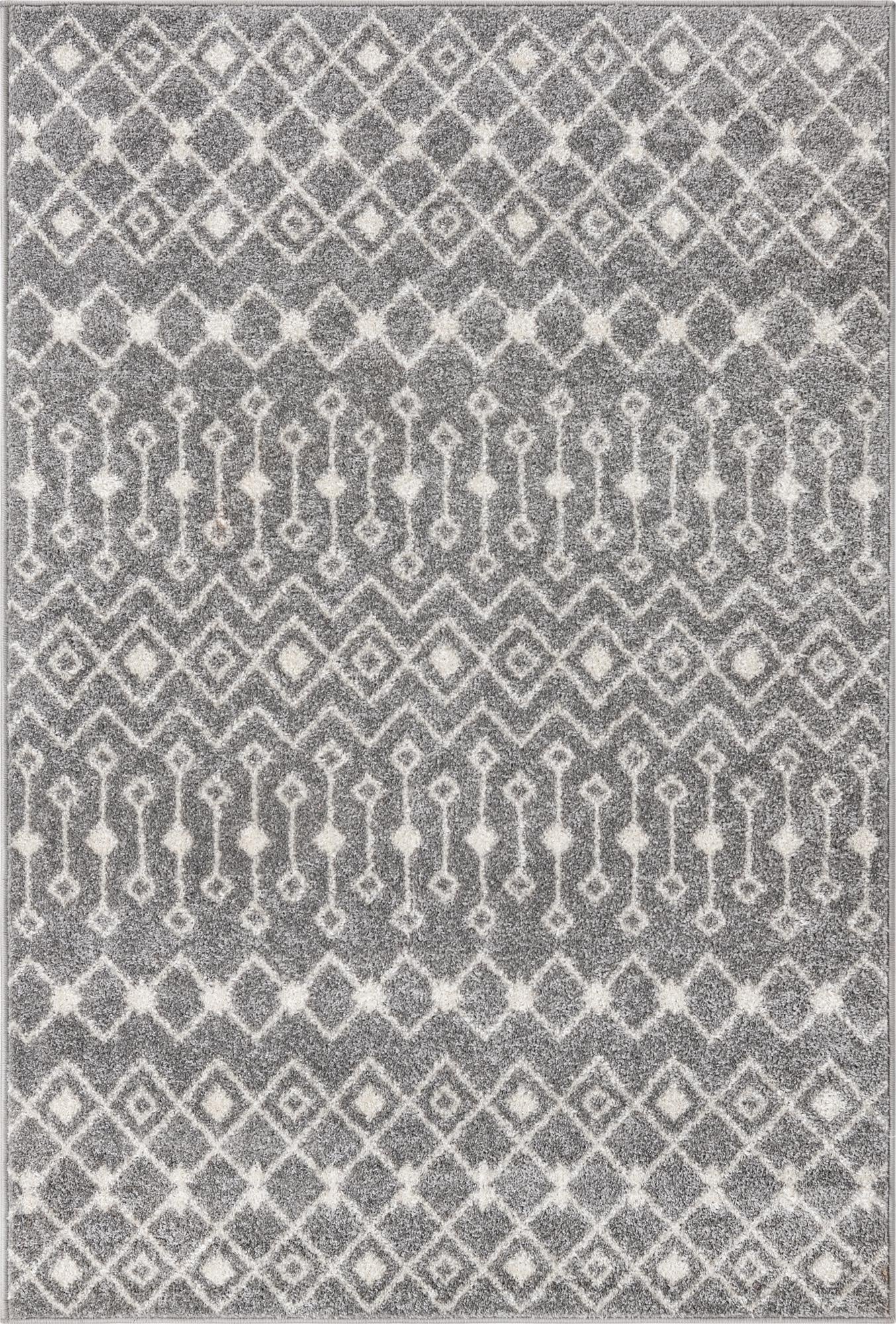 Primary image 4' x 6' Moroccan Trellis Rug