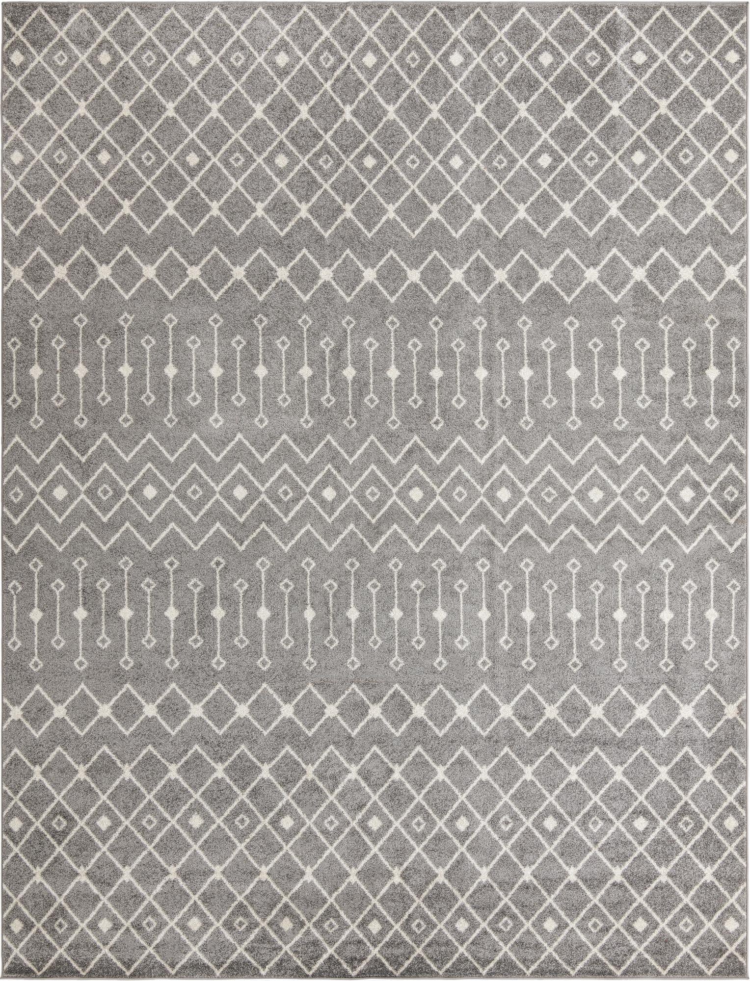 Primary image 10' 8 x 14' Moroccan Trellis Rug