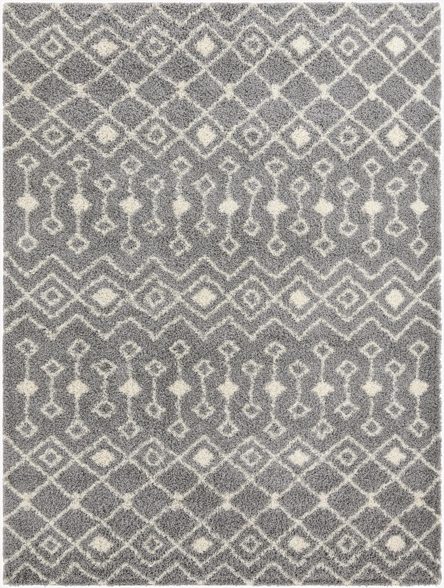 Primary image 305cm x 430cm Moroccan Trellis Shag Rug