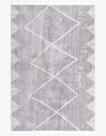 Gray Morocco Rug