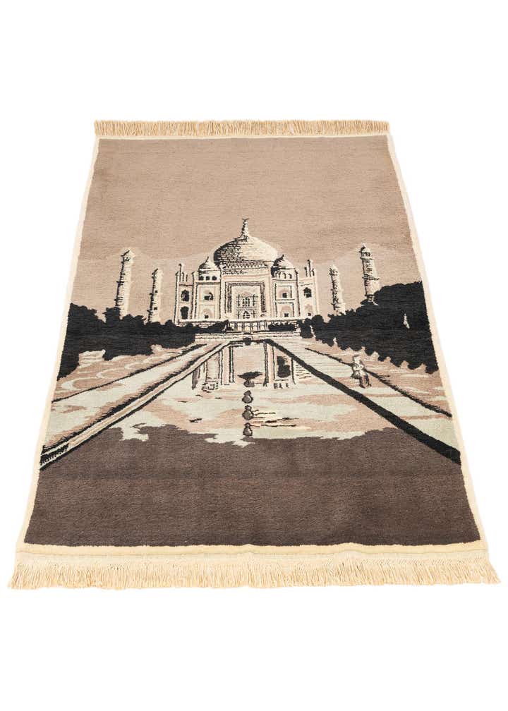 4' 6 x 6' 6 Neda Wool Rug