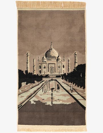 4' 6 x 6' 6 Neda Wool Rug