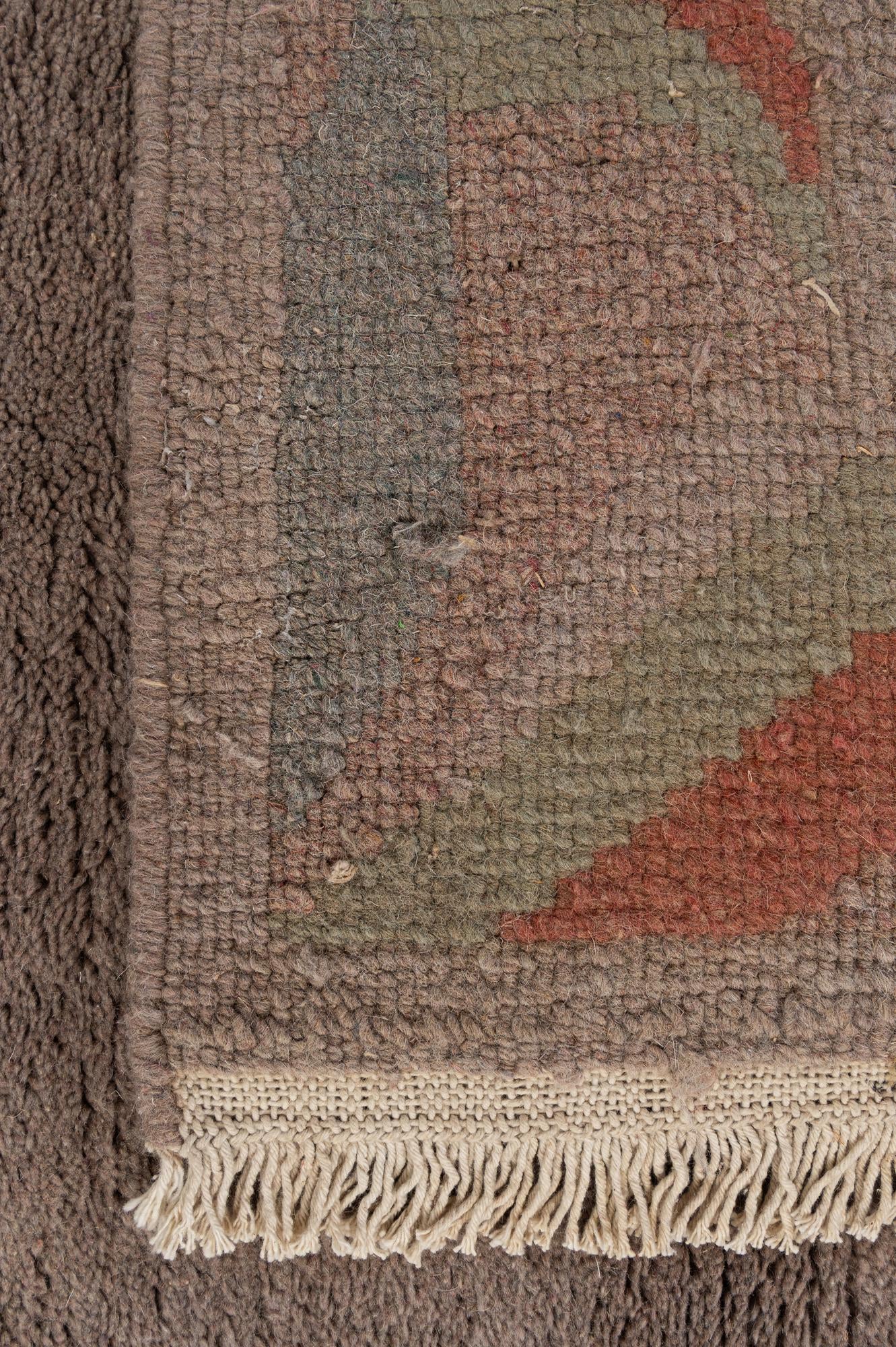 4' x 6' Hand Knotted Nepal Wool Rug