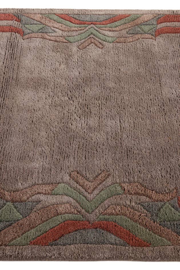 Detail image of 4' x 6' Hand Knotted Nepal Wool Rug