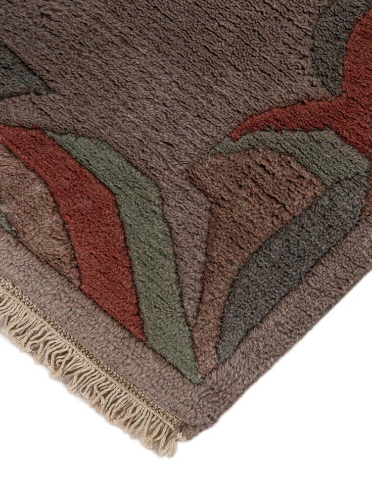 Detail image of 4' x 6'  Hand Knotted Nepal Wool Rug