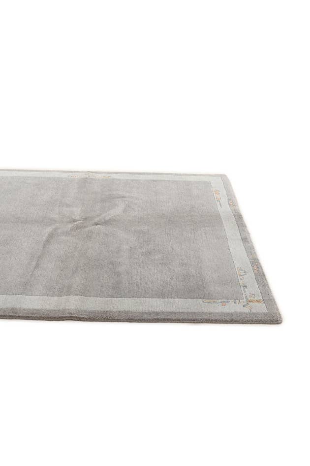 Detail image of 4' 8 x 6' 7 Hand Knotted Nepal Wool Rug