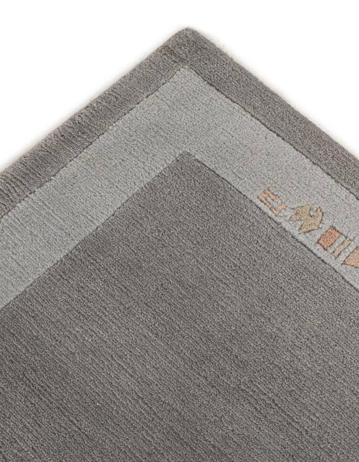 Detail image of 4' 8 x 6' 7  Hand Knotted Nepal Wool Rug