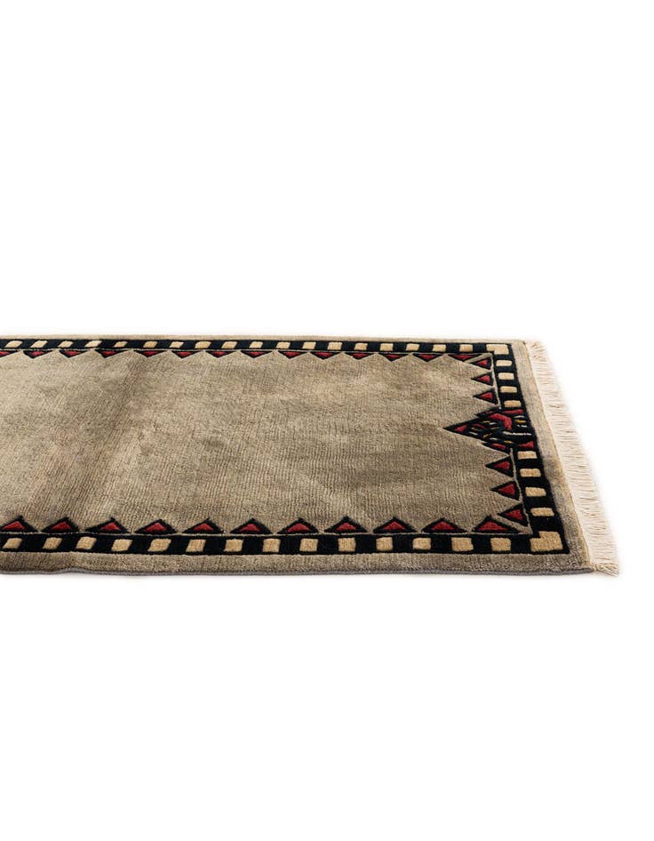 Detail image of 3' x 5' 5  Hand Knotted Nepal Wool Rug