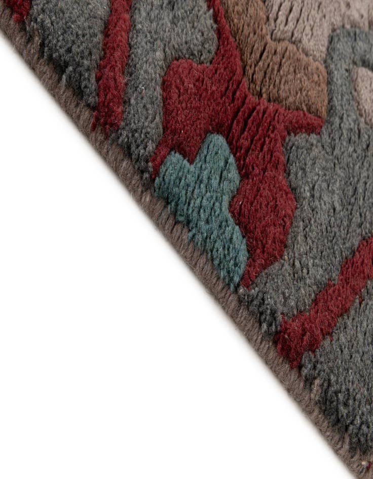 Detail image of 4' 2 x 5' 11  Hand Knotted Nepal Wool Rug
