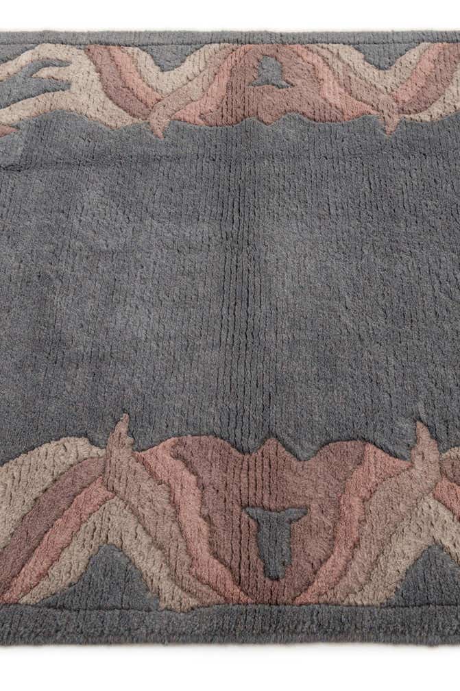 4' x 5' 9 Hand Knotted Nepal Wool Rug