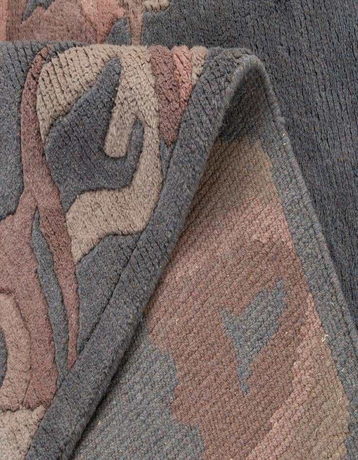 Detail image of 4' x 5' 9 Hand Knotted Nepal Wool Rug