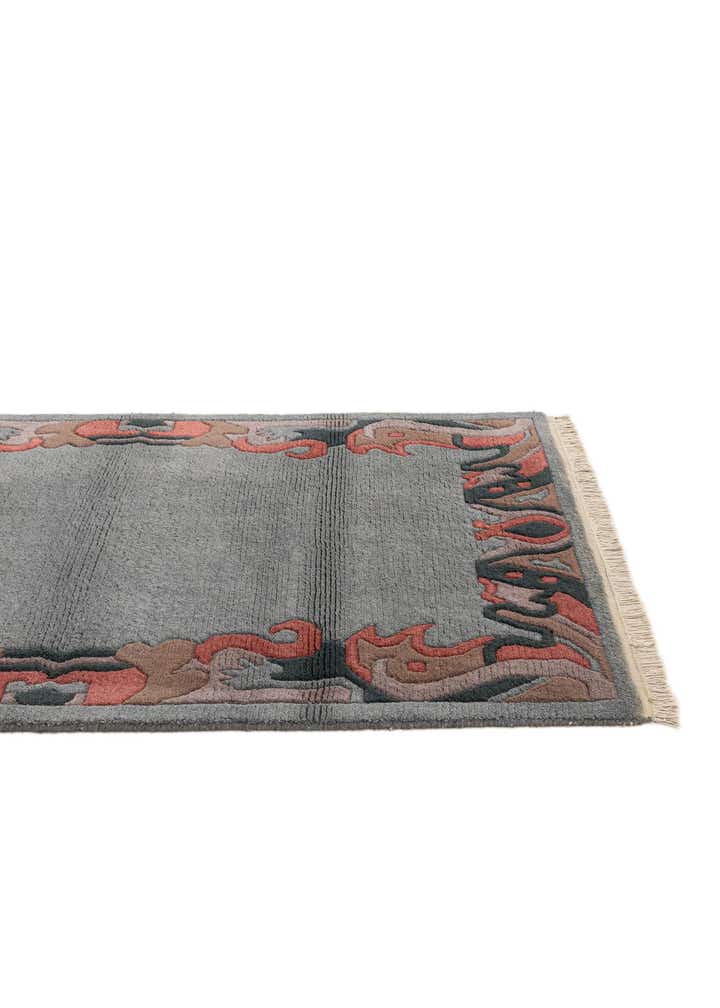 4' x 5' 11 Hand Knotted Nepal Wool Rug