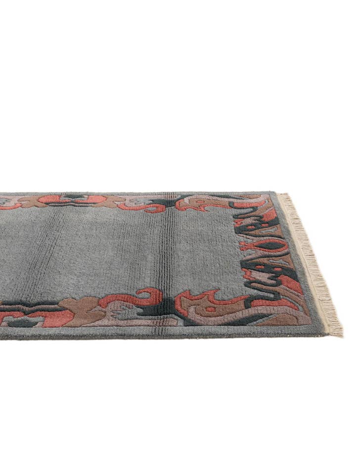 Detail image of 4' x 5' 11 Hand Knotted Nepal Wool Rug