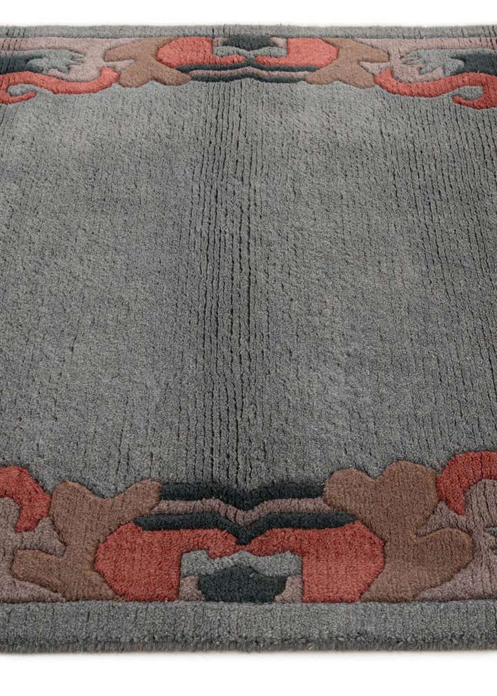 4' x 5' 11 Hand Knotted Nepal Wool Rug