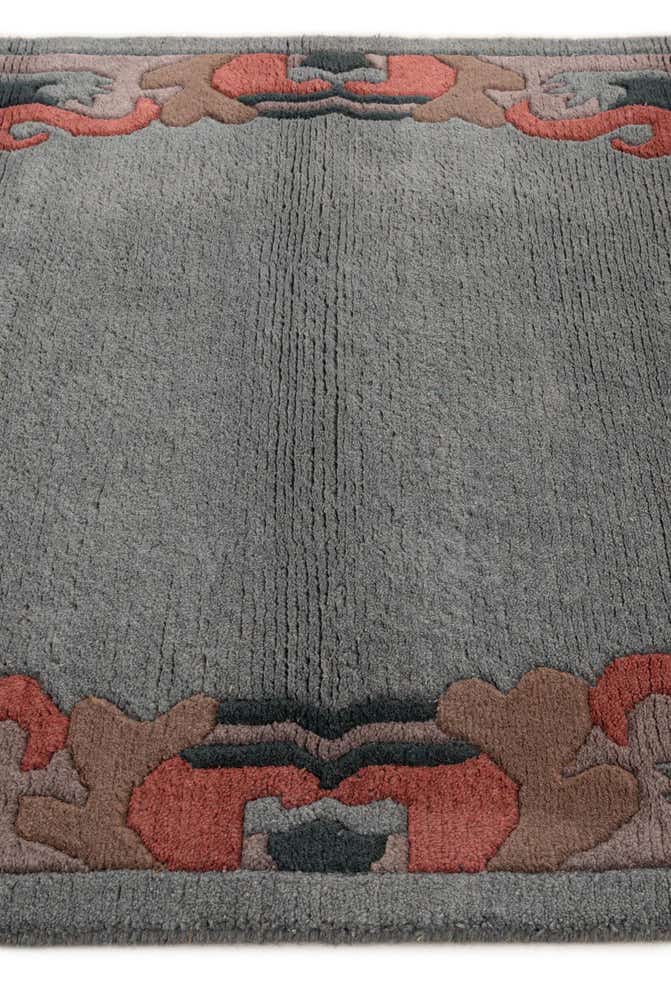 4' x 5' 11 Hand Knotted Nepal Wool Rug
