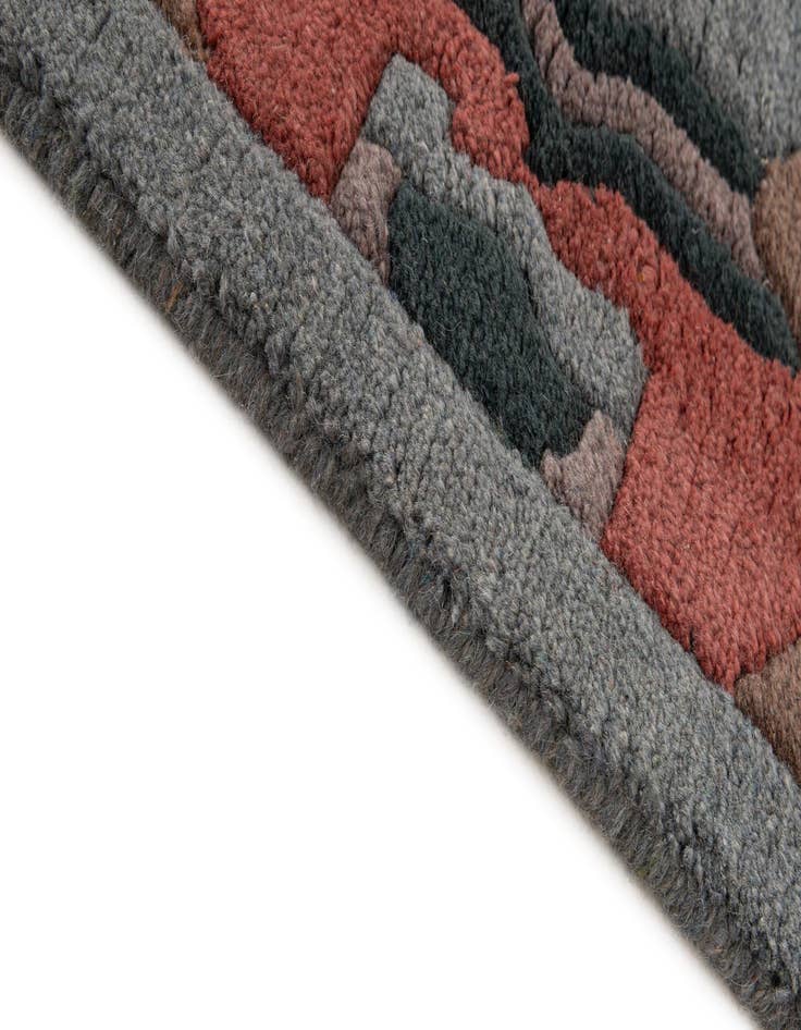 Detail image of 4' x 5' 11  Hand Knotted Nepal Wool Rug