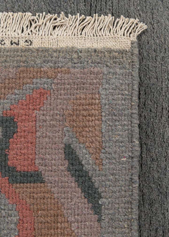 4' x 5' 11 Hand Knotted Nepal Wool Rug