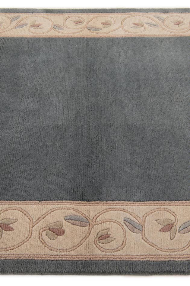 Detail image of 3' 11 x 5' 10 Hand Knotted Nepal Wool Rug