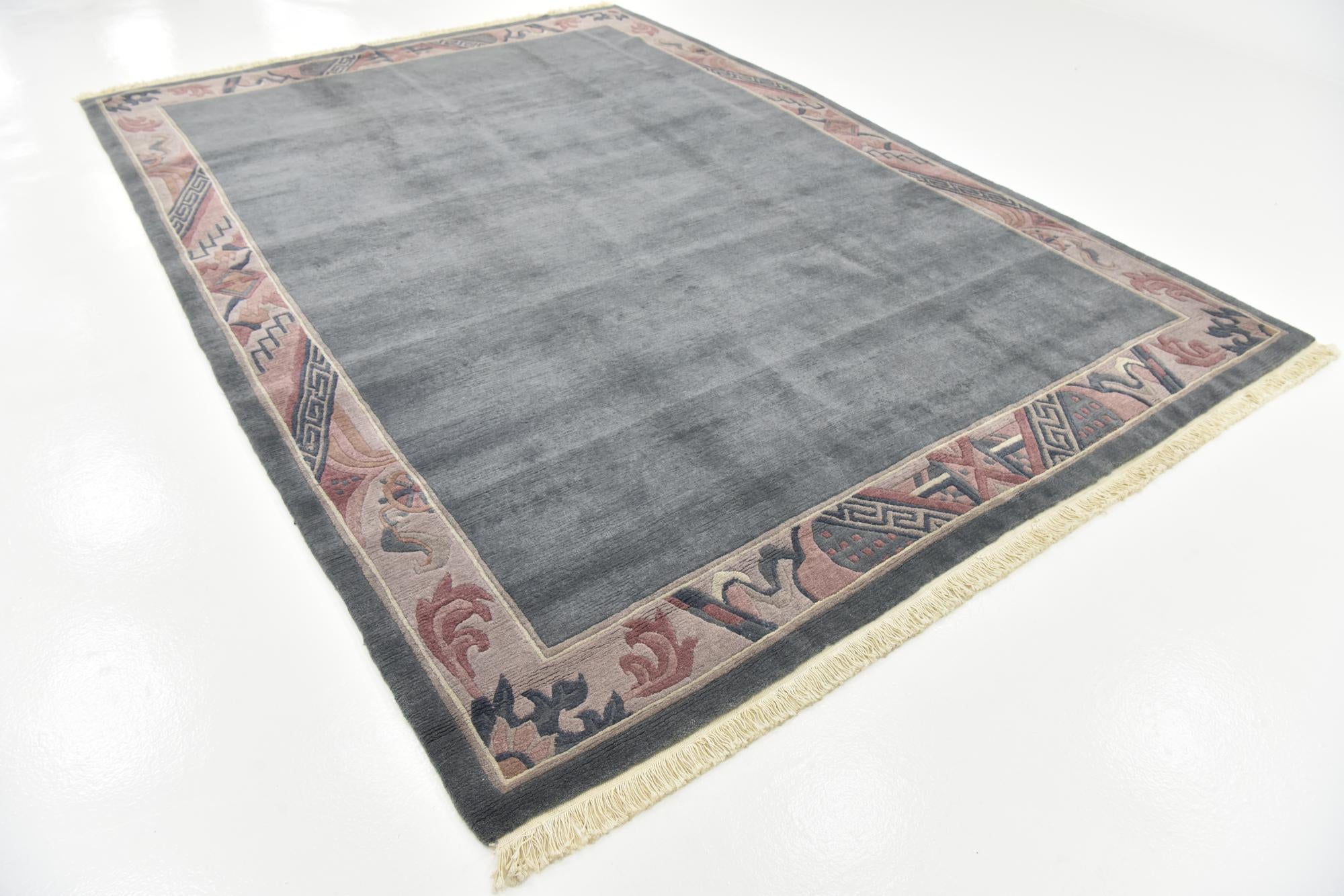 8' 5 x 12' Hand Knotted Nepal Wool Rug