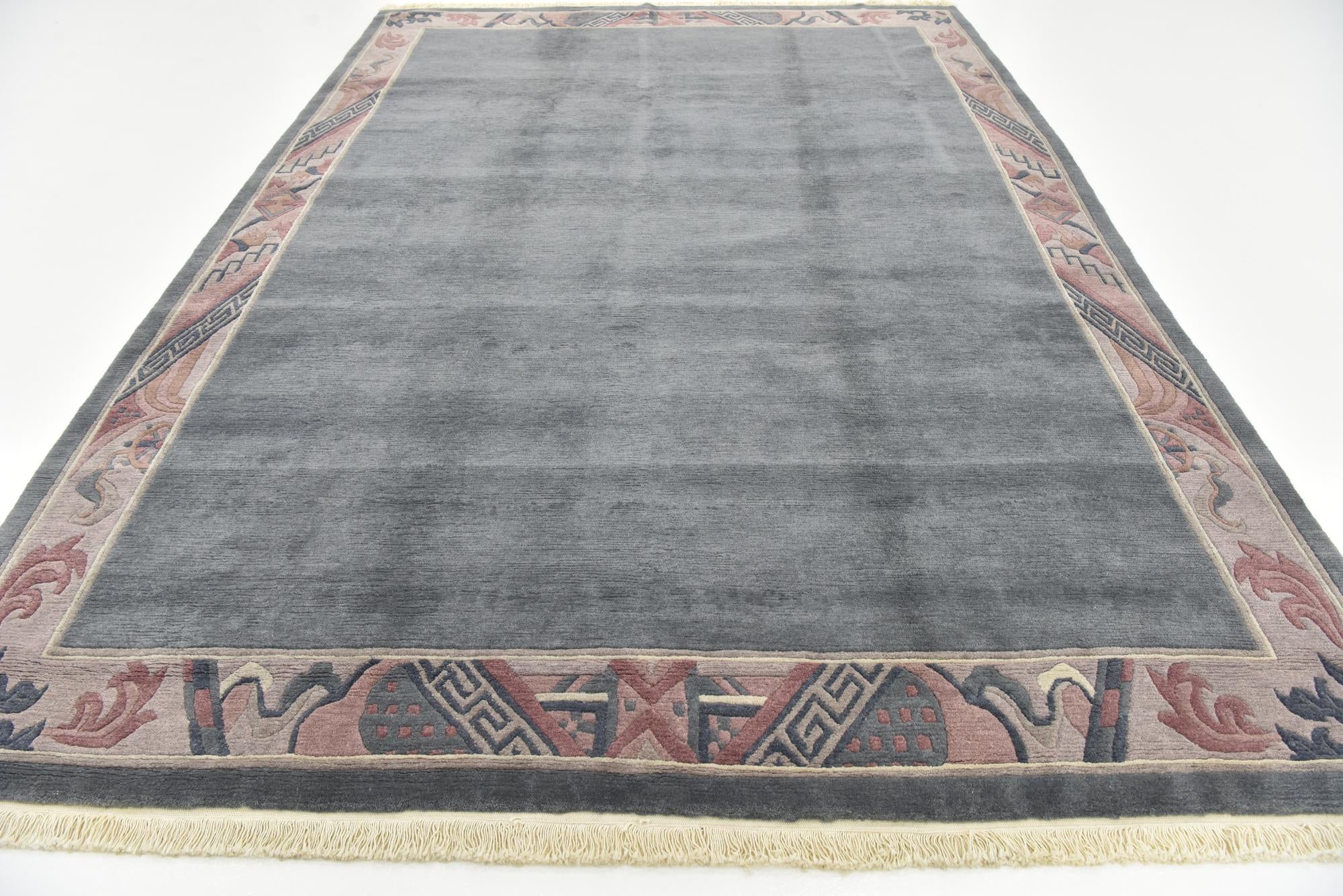 8' 5 x 12' Hand Knotted Nepal Wool Rug