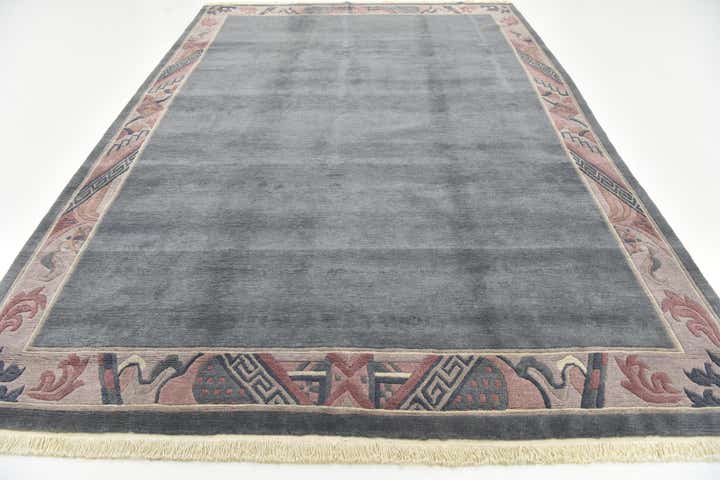 8' 5 x 12' Hand Knotted Nepal Wool Rug