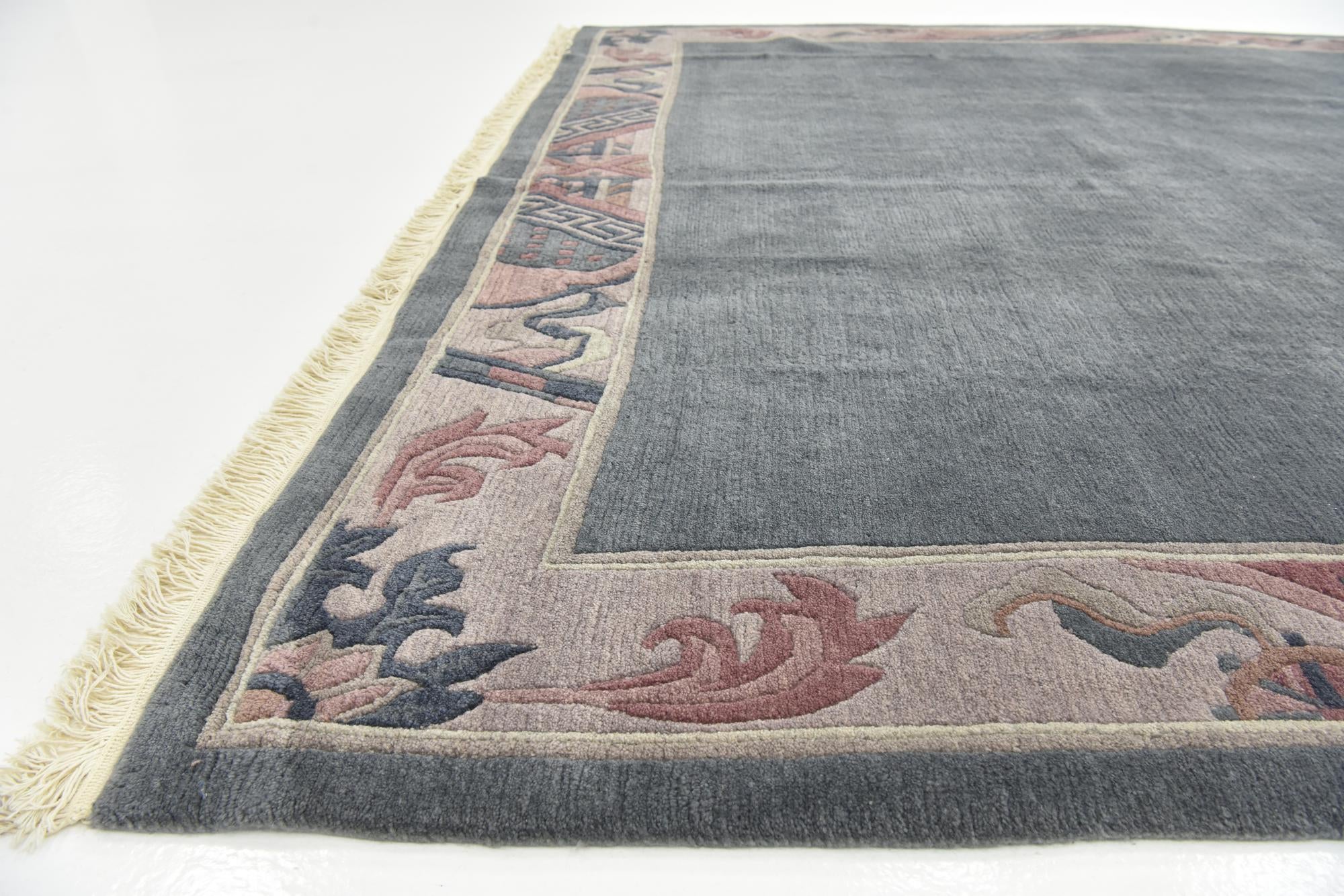 8' 5 x 12' Hand Knotted Nepal Wool Rug