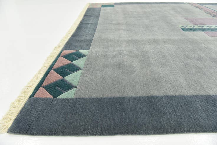 Detail image of 8' 4 x 11' 5 Hand Knotted Nepal Wool Rug