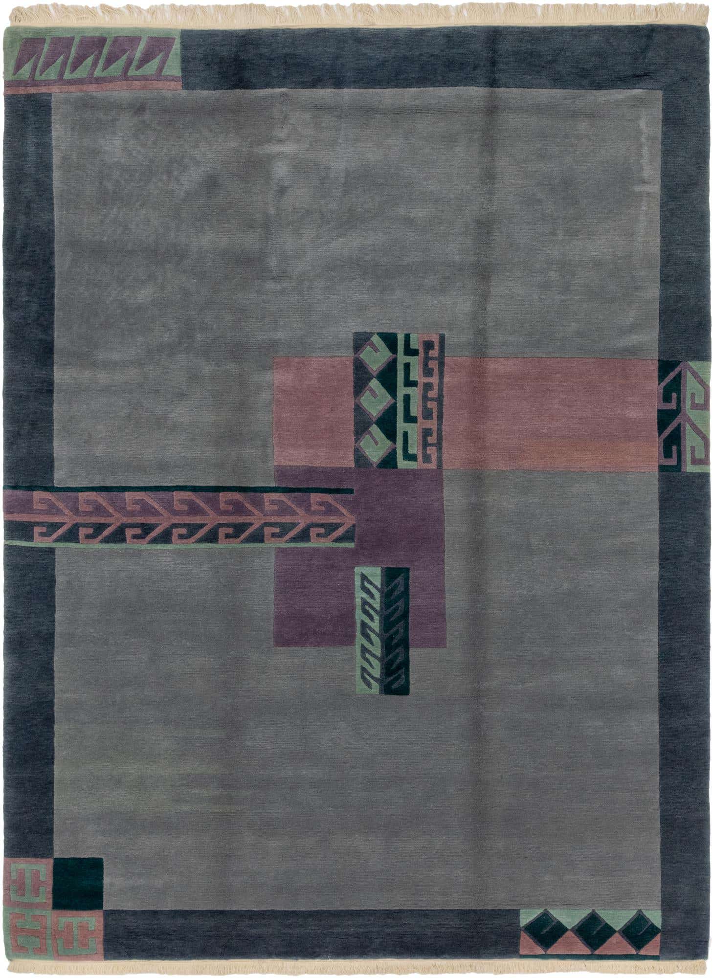 8' 4 x 11' 5 Hand Knotted Nepal Wool Rug