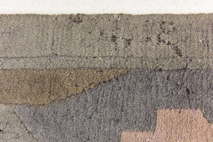 8' x 11' 2 Hand Knotted Nepal Wool Rug