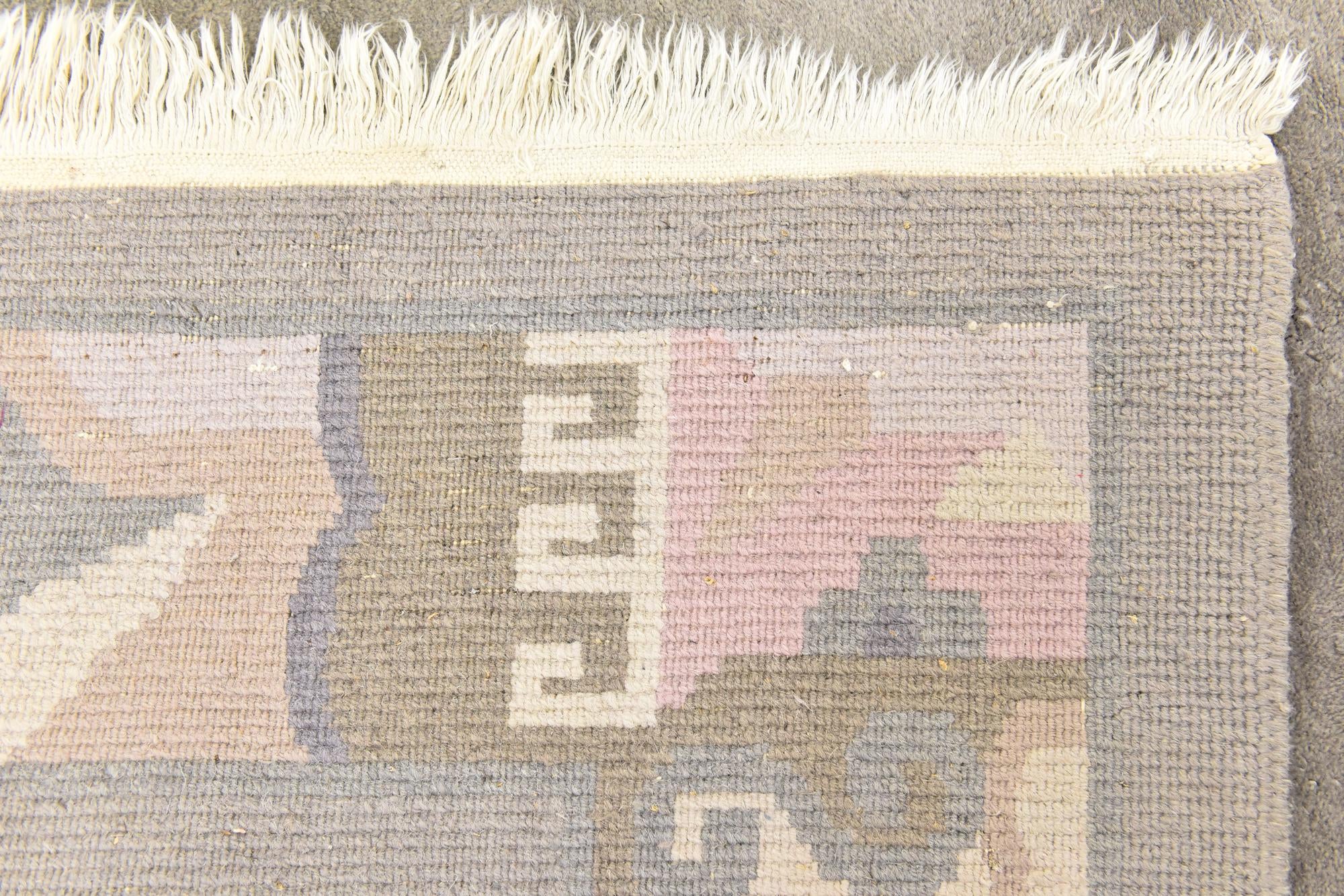 8' x 11' 2 Hand Knotted Nepal Wool Rug