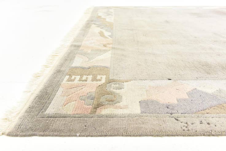 Detail image of 8' x 11' 2 Hand Knotted Nepal Wool Rug