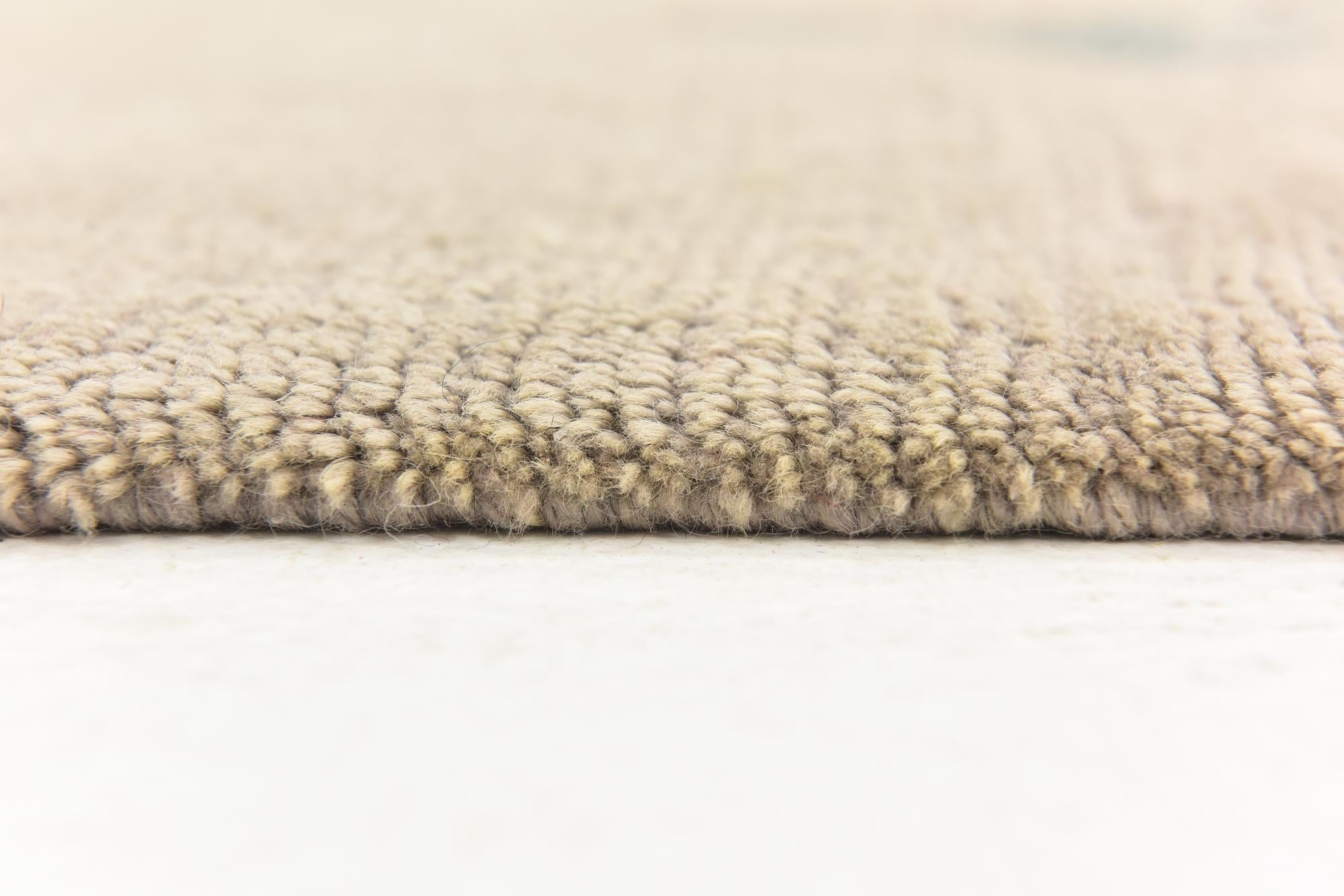 6' 5 x 9' 5 Hand Knotted Nepal Wool Rug