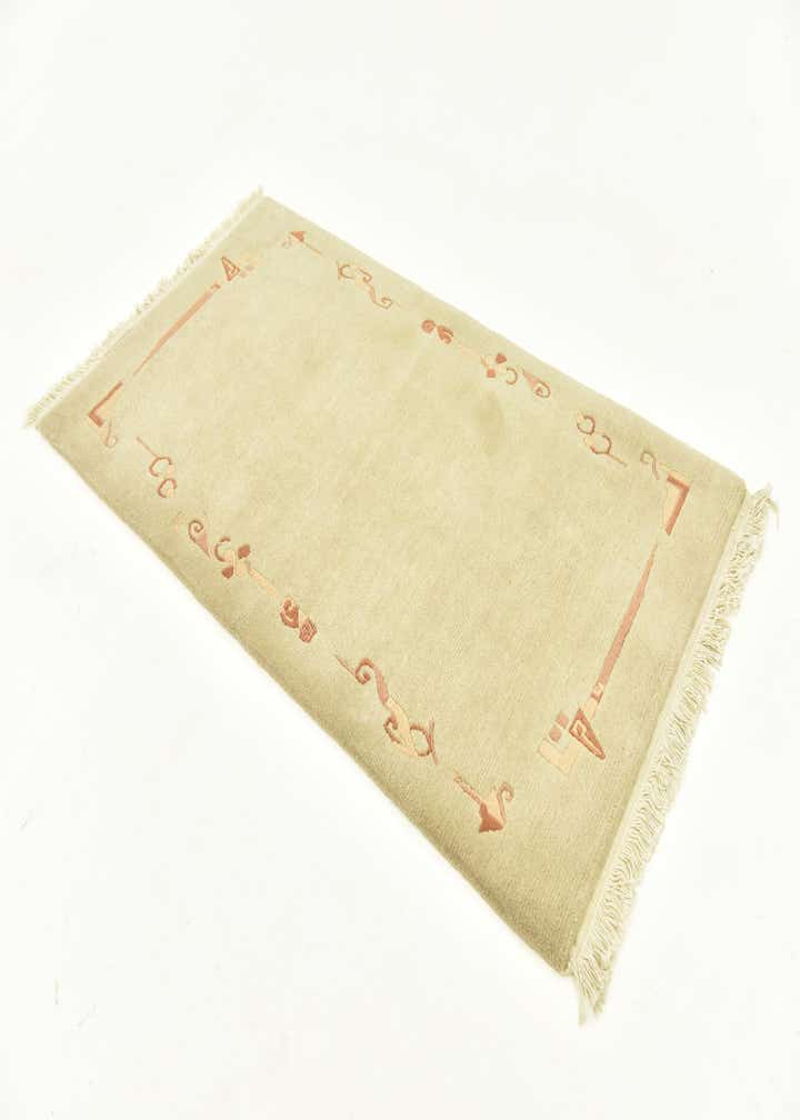 3' x 5' 4 Hand Knotted Nepal Wool Rug