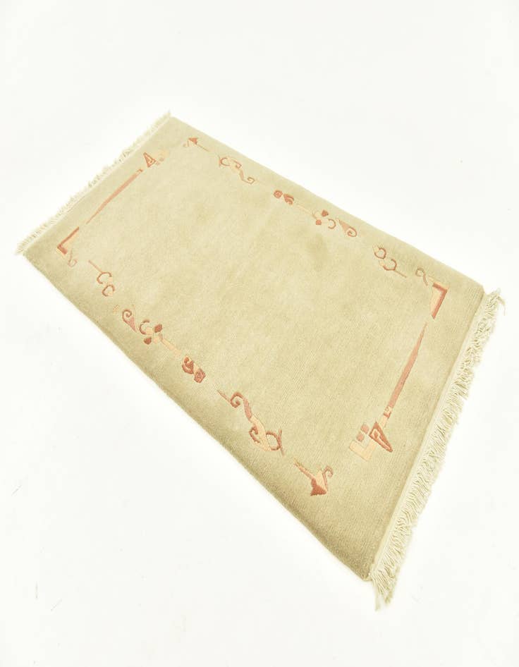 Detail image of 3' x 5' 4 Hand Knotted Nepal Wool Rug