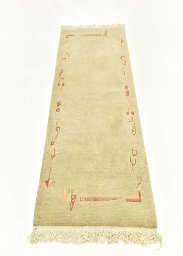 3' x 5' 4 Hand Knotted Nepal Wool Rug