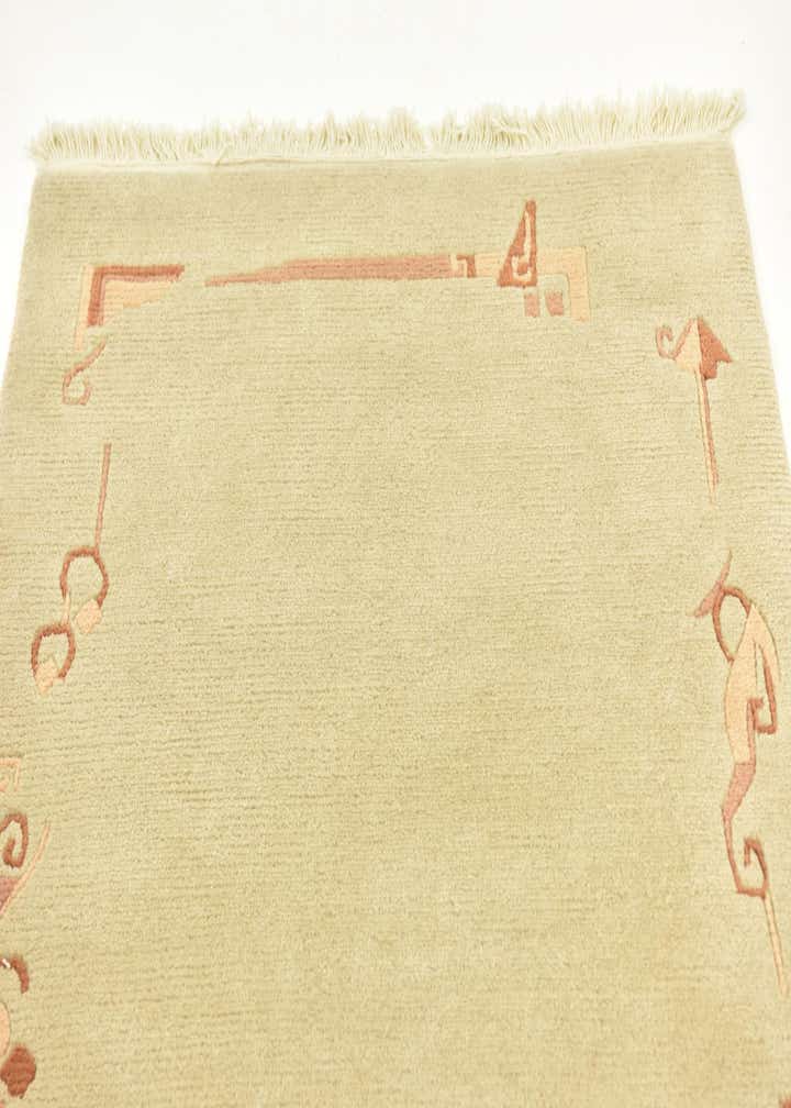 3' x 5' 4 Hand Knotted Nepal Wool Rug