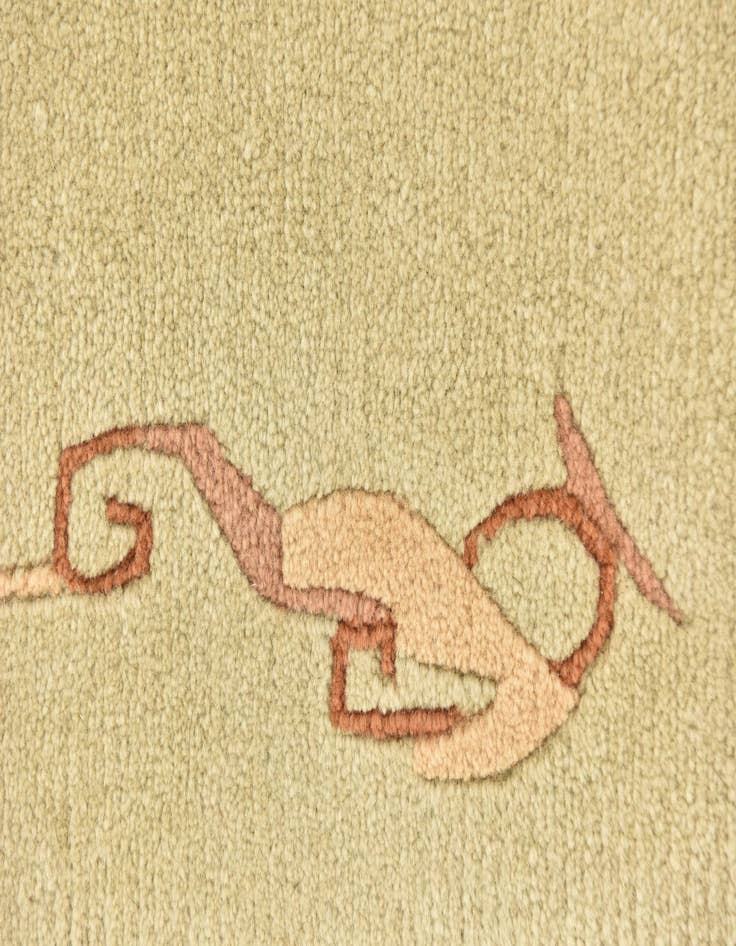 Detail image of 3' x 5' 4  Hand Knotted Nepal Wool Rug