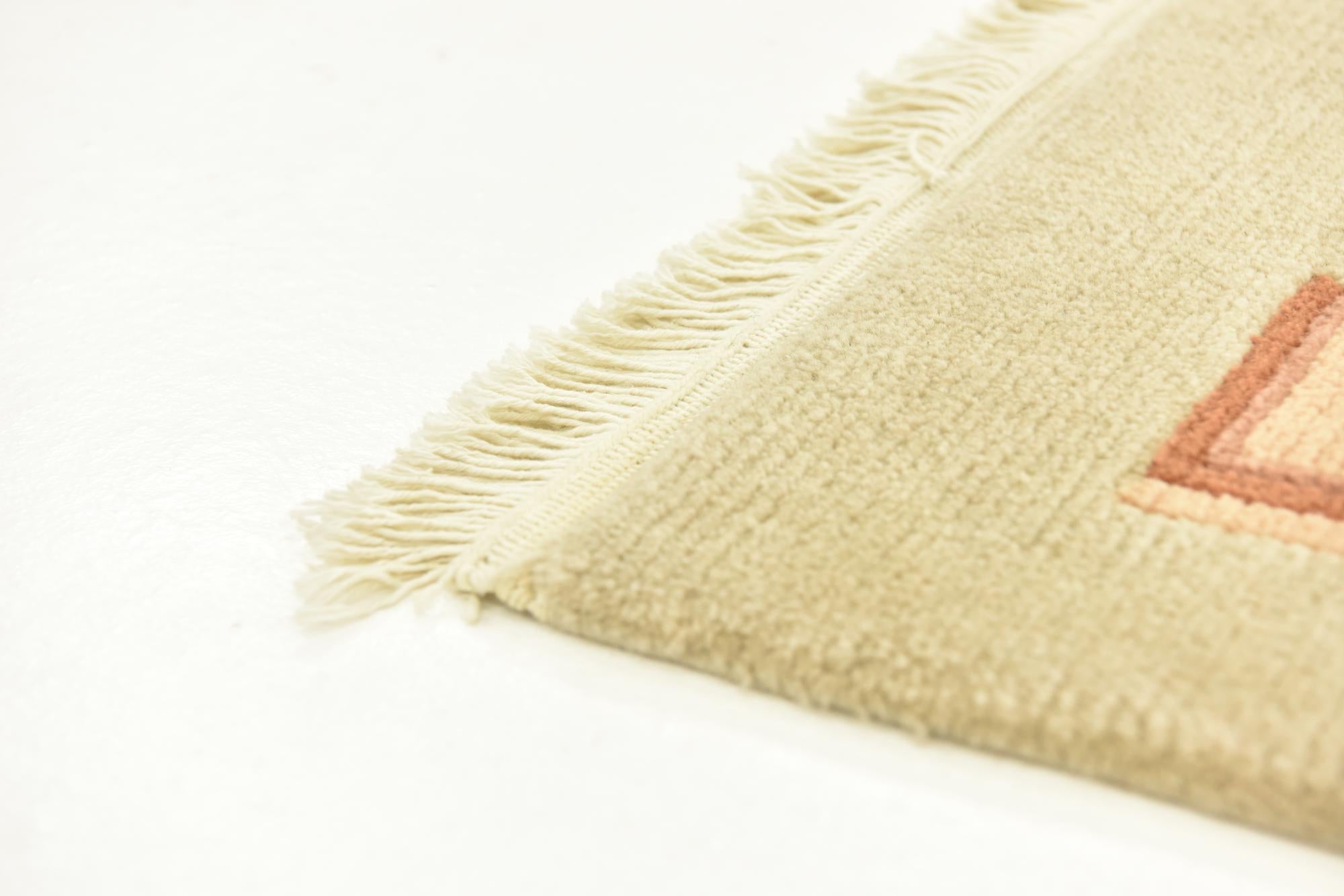 3' x 5' 4 Hand Knotted Nepal Wool Rug