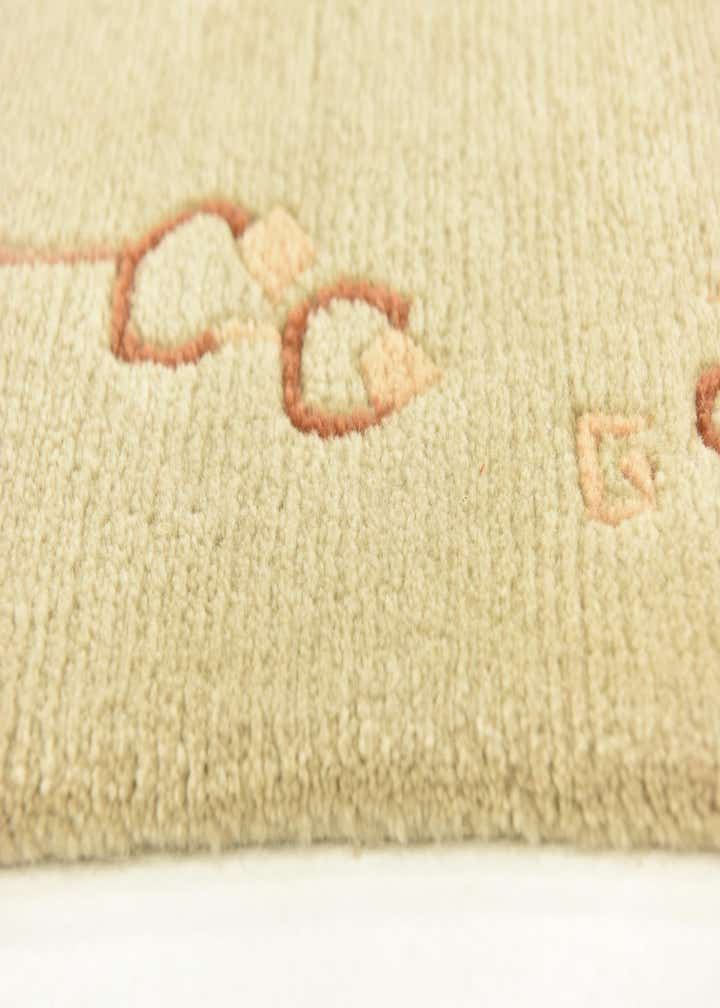 3' x 5' 4 Hand Knotted Nepal Wool Rug