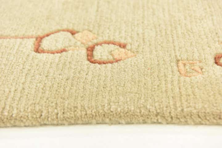 3' x 5' 4 Hand Knotted Nepal Wool Rug