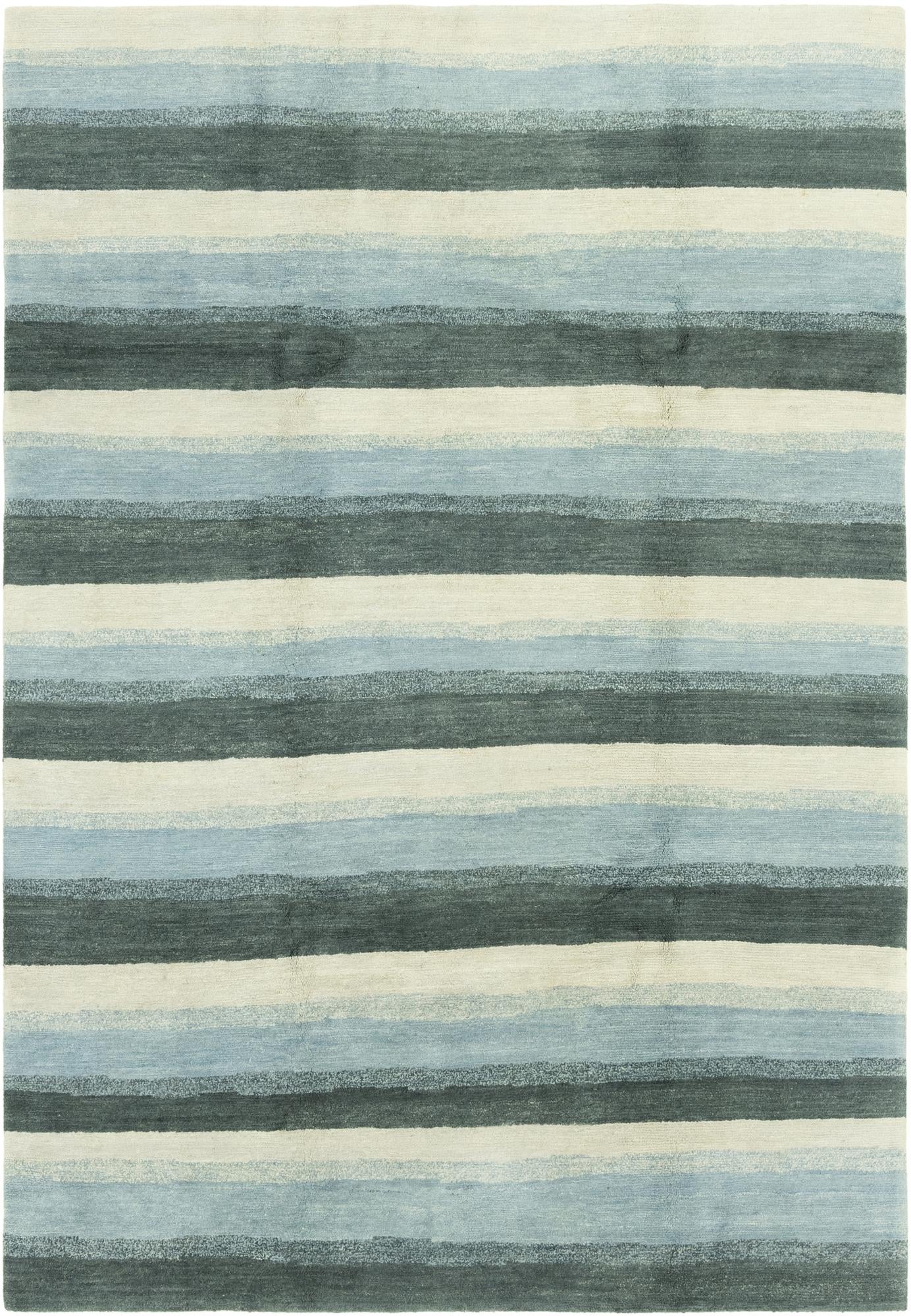 6' 7 x 9' 10 Hand Knotted Nepal Wool Rug