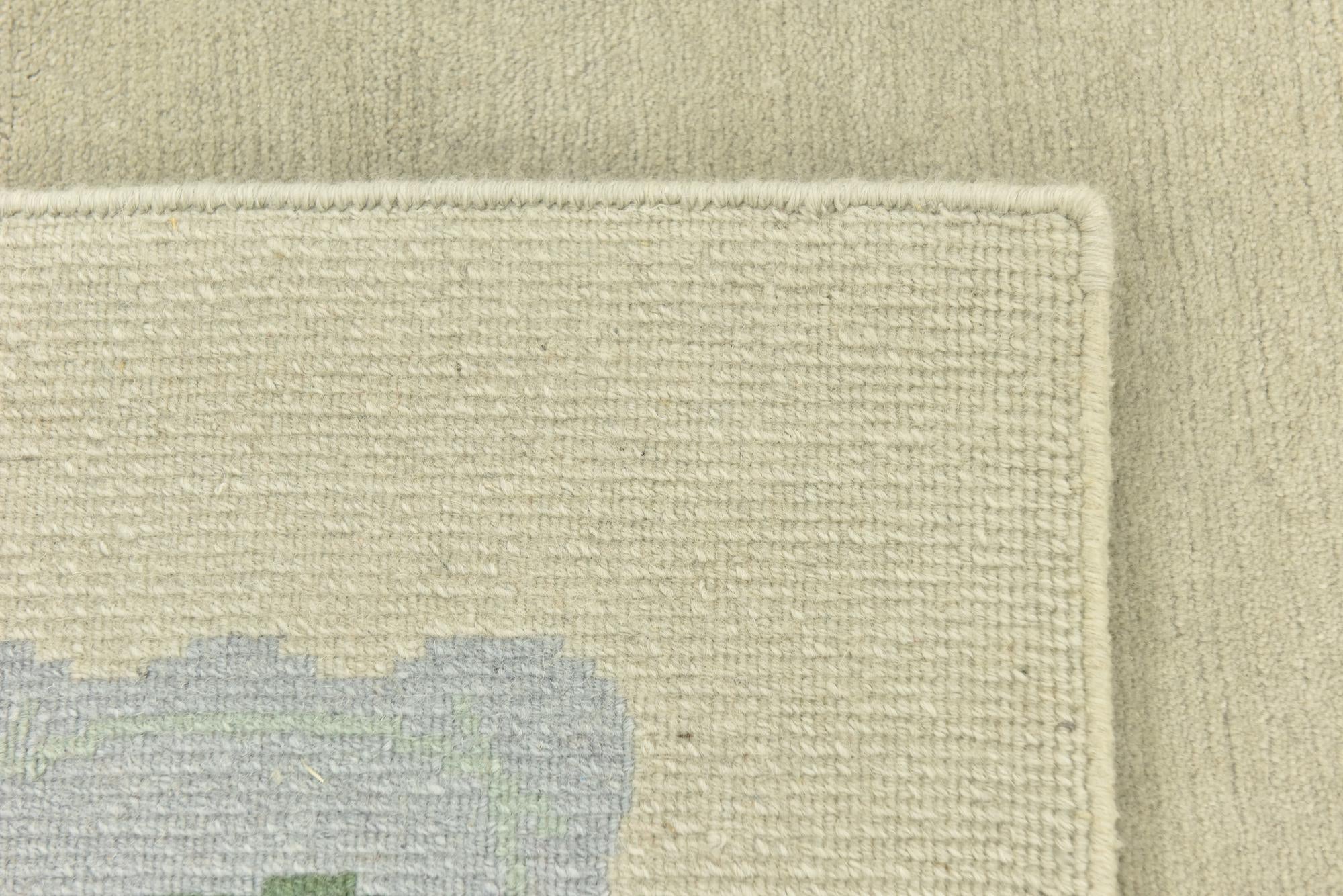 6' 8 x 10' Hand Knotted Nepal Wool Rug