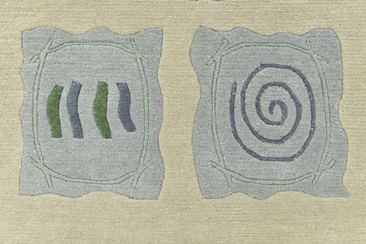 6' 8 x 10' Hand Knotted Nepal Wool Rug