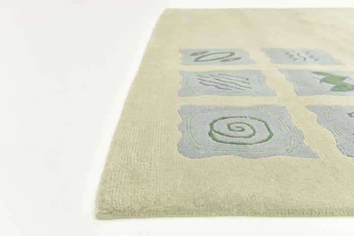 6' 8 x 10' Hand Knotted Nepal Wool Rug