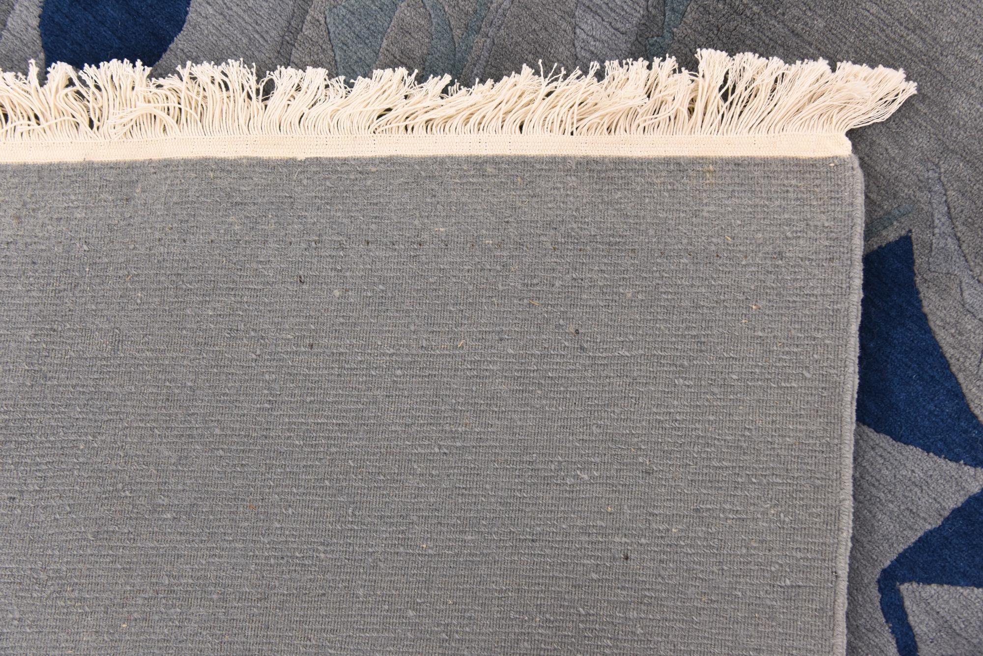5' 8 x 7' 11 Hand Knotted Nepal Wool Rug