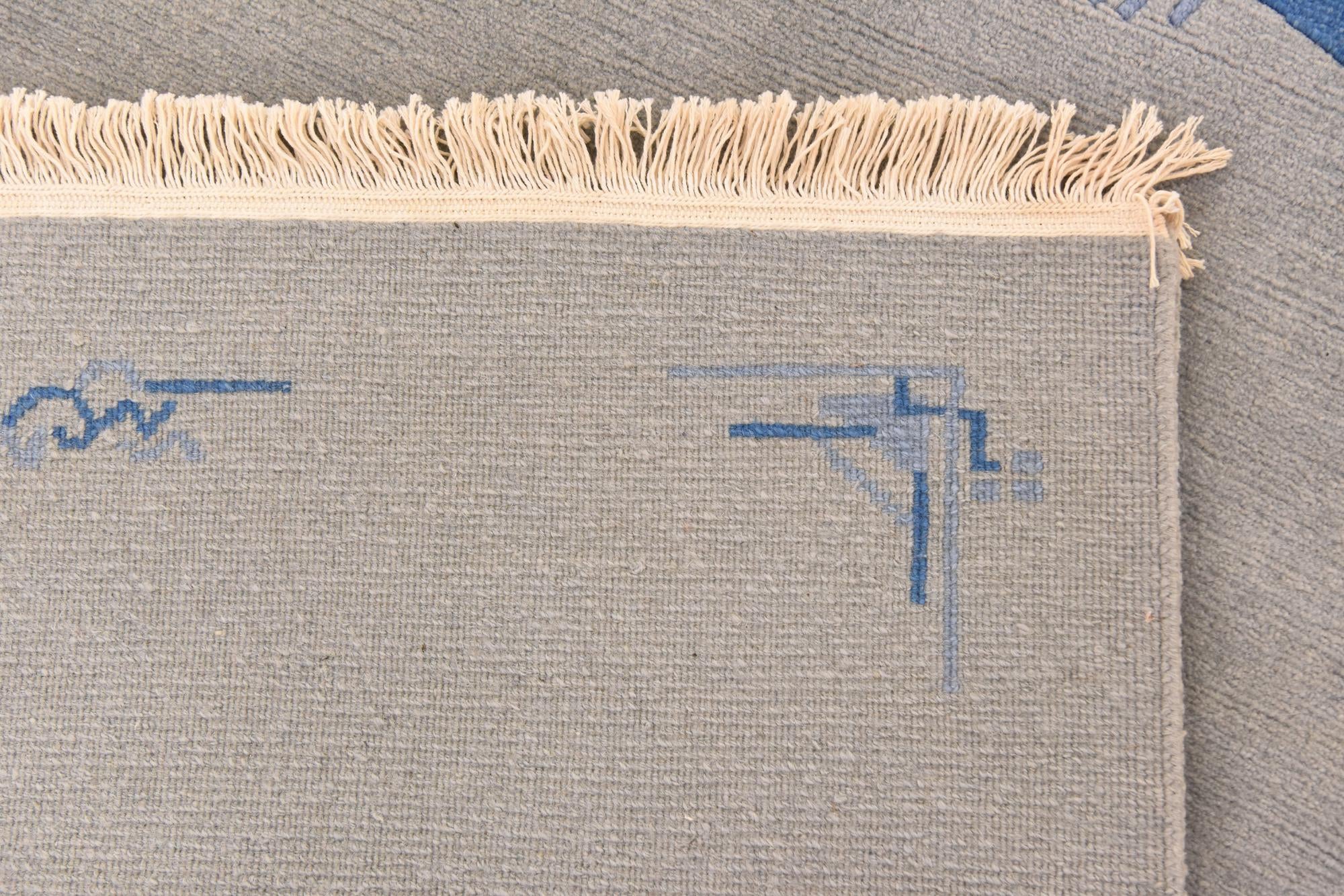 4' 8 x 6' 7 Hand Knotted Nepal Wool Rug