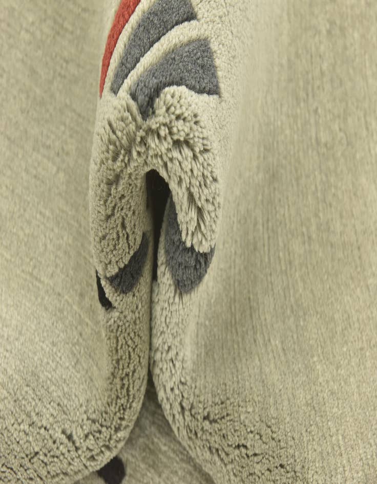 Detail image of 5' 6 x 7' 10  Hand Knotted Nepal Wool Rug