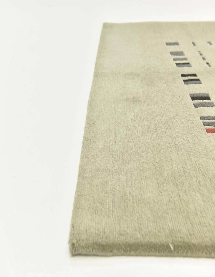 Detail image of 5' 6 x 7' 10  Hand Knotted Nepal Wool Rug